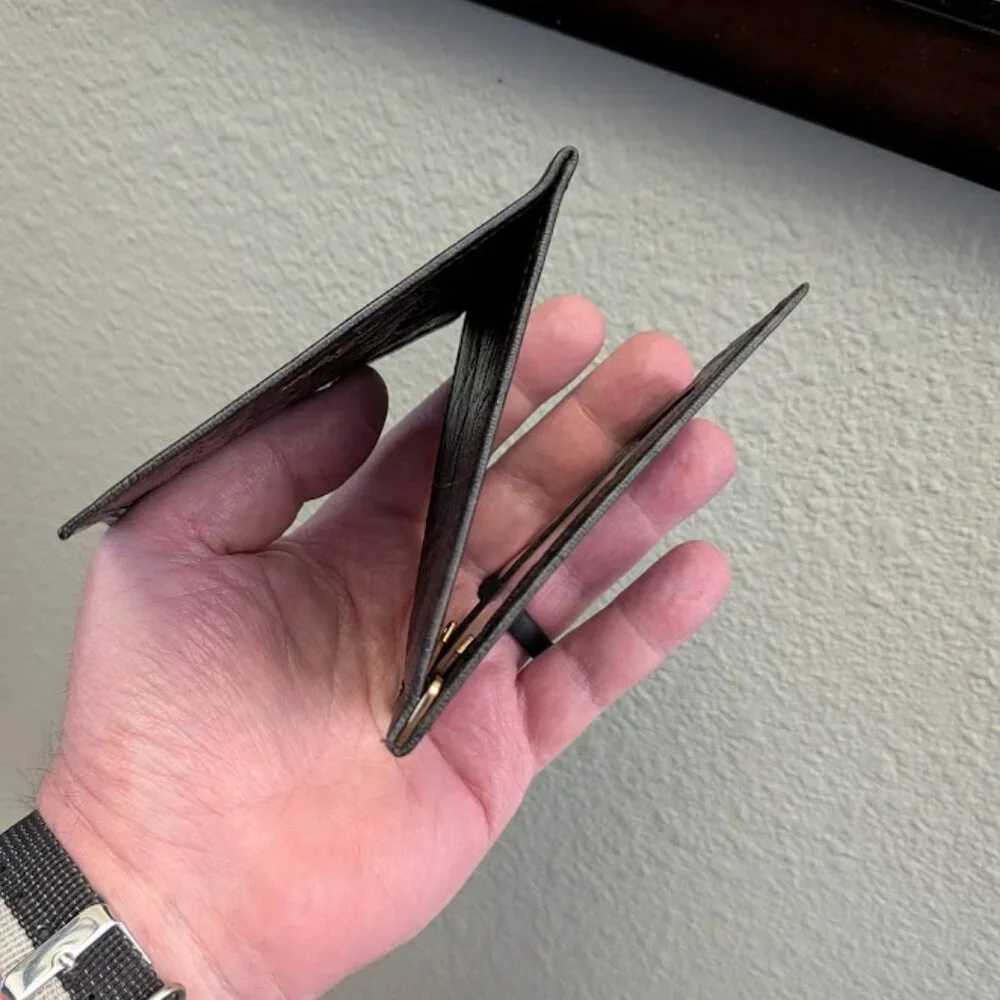 NOS Prince Gardner Z-Fold Leather Wallet 